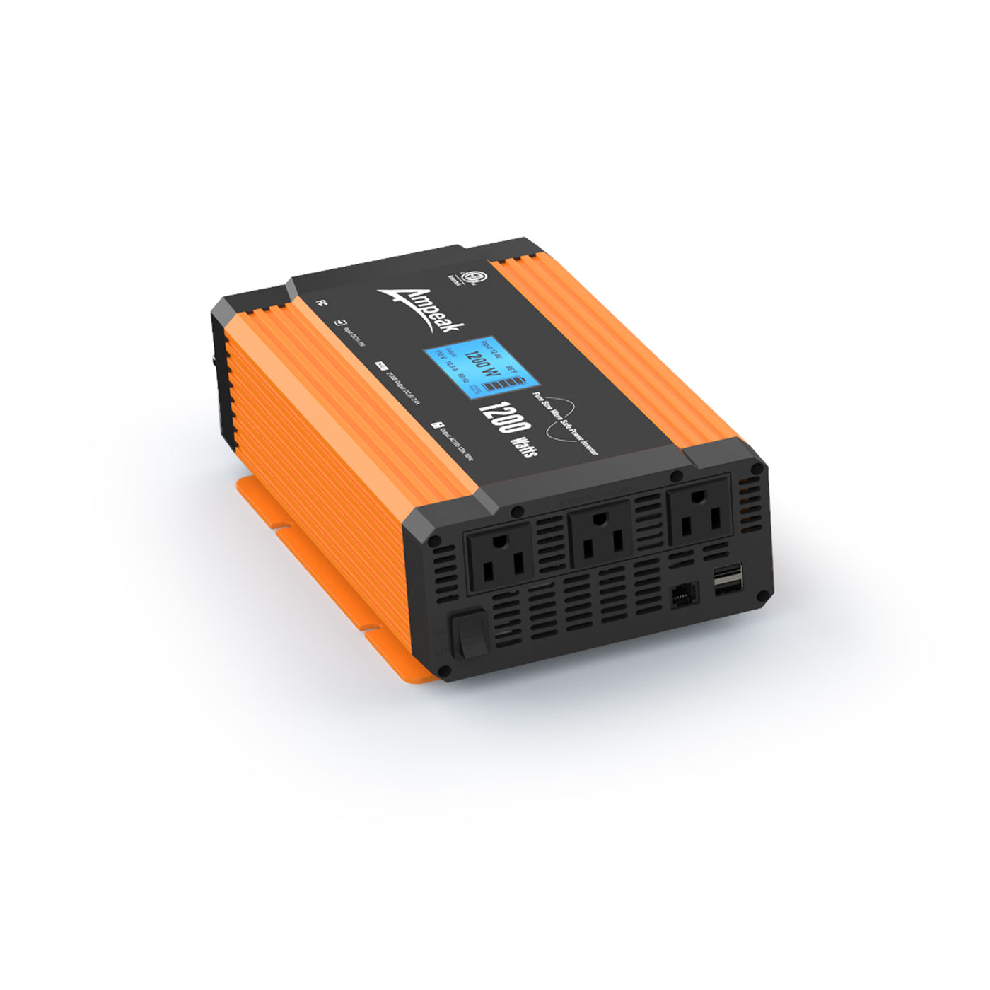 input 12V/24V output 220V/230V universal power inverter 12v 220v 50hz  modified sine wave inverter sustain full 1200 W peak 2400W