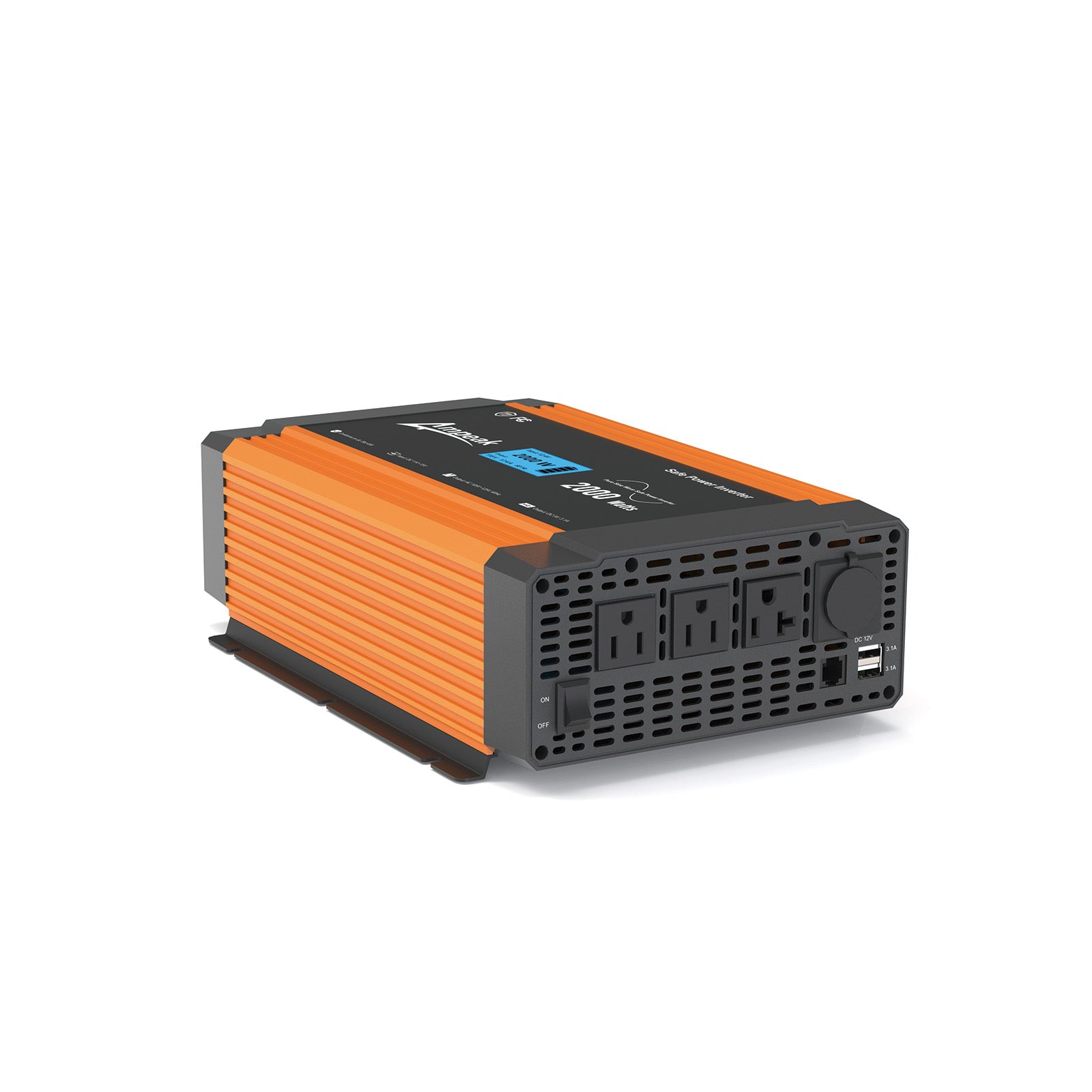Pure Sine Wave Power Inverter | Ampeak Pure Sine Wave 2000W | Ampeak